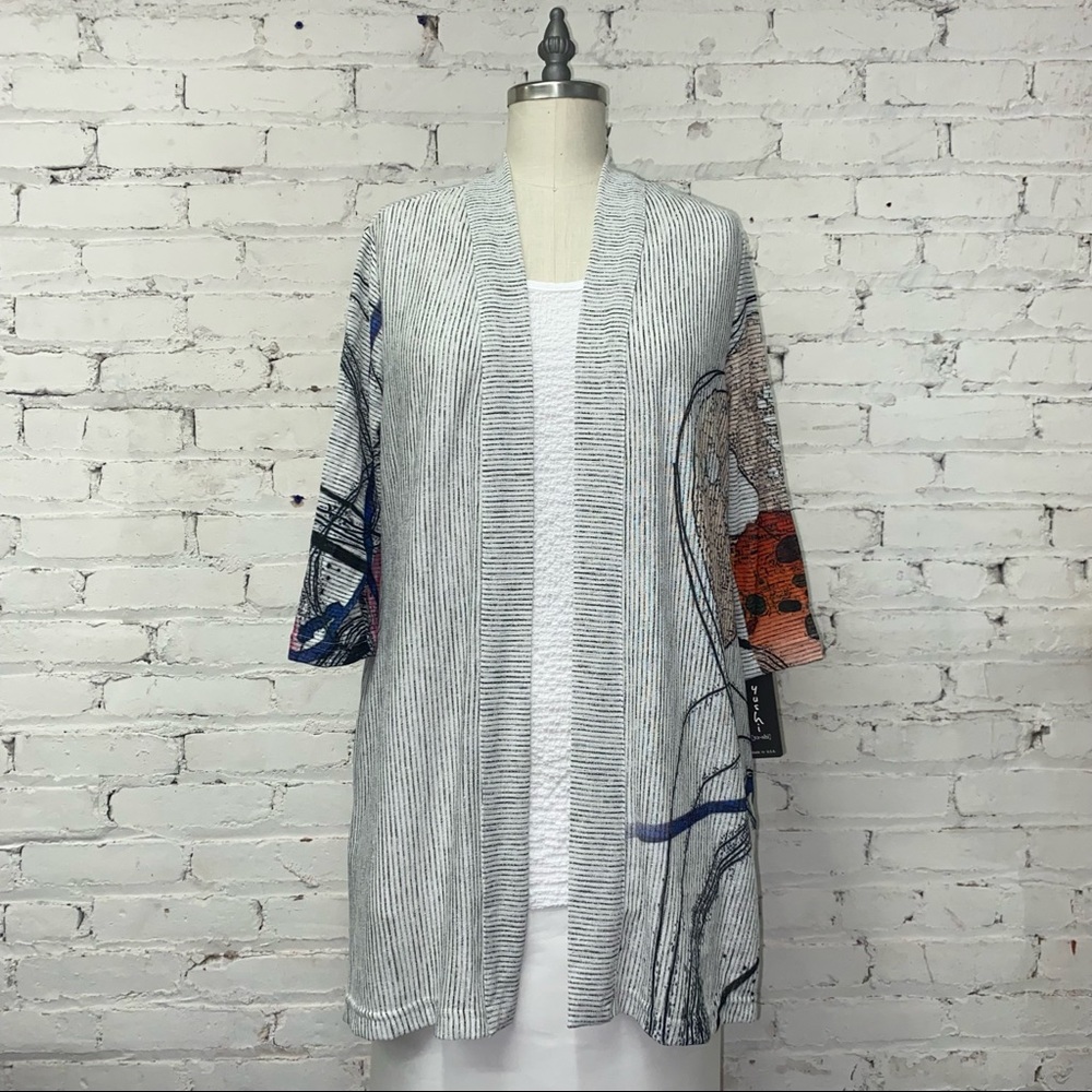 2280 Yushi Printed Cardigan - Multi